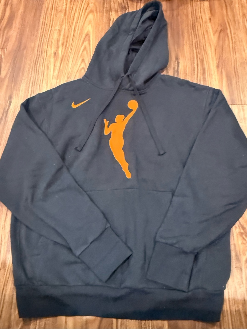 Nike WNBA Logo Hoodie Sweatshirt - Mens Size Large L - Black